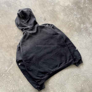 Y2K sweat à capuche zippé complet personnaliser lavage à l'acide impression en détresse sweat à capuche chrétien hommes femmes respirant anti-rétrécissement sweat - Product Image 3