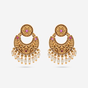 Boucles d'oreilles chandelier de style antique 189160 - Product Image 1