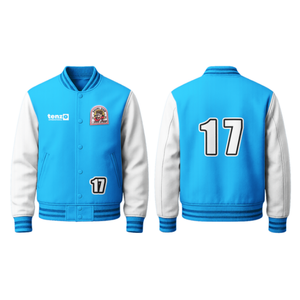 Veste universitaire coupe-vent personnalisée de haute qualité OEM 2025 avec logos brodés, corps en toile, commandes en gros, faible MOQ, marque privée - Product Image 5