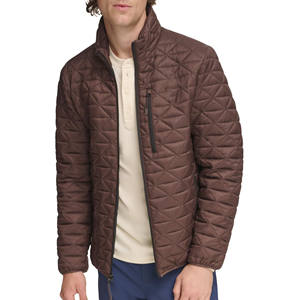 Veste d'hiver à capuche unisexe pour hommes et femmes, coupe ample, taille plus, doudoune zippée, col montant, coton épais, chaude, vestes pour hommes - Product Image 1