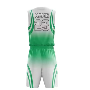 Uniforme de baloncesto de sublimación de fabricación superior, camiseta de baloncesto de estilo único OEM, crea tus propios uniformes de estilo - Product Image 3