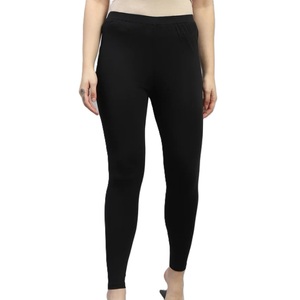 Leggings de sport et de yoga pour femmes, taille élastique, en coton et élasthanne, séchage rapide, logo personnalisé, qualité OEM supérieure, vente en gros, du Bangladesh - Product Image 4