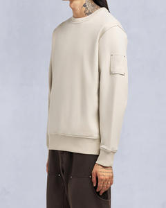 Sweat à capuche à col rond surdimensionné léger et unique pour hommes Sweat à capuche amovible confortable de qualité supérieure avec logo personnalisé - Product Image 1