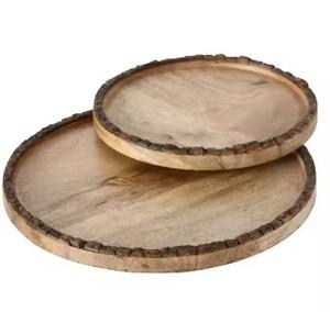 Plato de Madera Ecológico y Seguro para Cargadores, 100 Piezas, Diseños Personalizados para una Alimentación Saludable por ELEGANT DESIGNS - Product Image 4