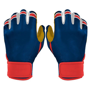 ถุงมือตีเบสบอลหนังแท้แบบสั่งทำพิเศษสำหรับผู้ใหญ่ Qaswa Sports  แบบ unisex  ปิดด้วยแถบตีนตุ๊กแก  ข้อมือสั้น  กันลื่น  สำหรับการฝึกซ้อม - Product Image 6