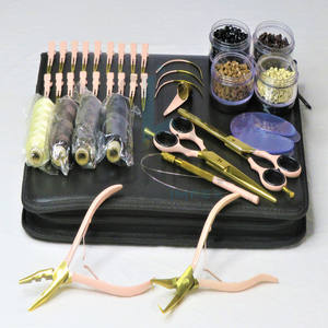 Kit de herramientas de extensión para salón de peluquería, accesorios completos y etiquetas personalizadas gratis, para estudiantes - Product Image 2