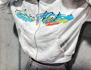 Sudadera con capucha personalizada Vintage 100% algodón con cremallera y lavado ácido para hombre, ropa de calle de calidad, ropa de invierno con bordado 3D, estampado de letras 350G - Product Image 2