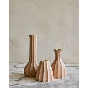 Candelero de madera hecho a mano de Calidad exclusiva, candelabro de madera decorativo para el hogar con diseño atractivo para la mejor venta - Product Image 4