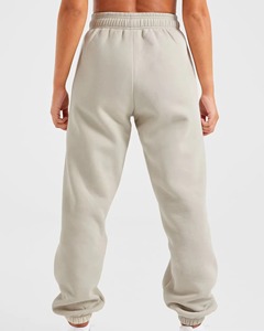 Pantalons de sport décontractés à taille haute et à cordon de serrage, couleur unie, pour femmes, taille plus, pantalons de survêtement personnalisés pour femmes - Product Image 4