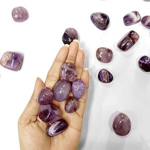 Piedras preciosas semipreciosas pulidas de cristales de amatista natural para curación de Chakras Reiki y decoración del hogar - Product Image 6