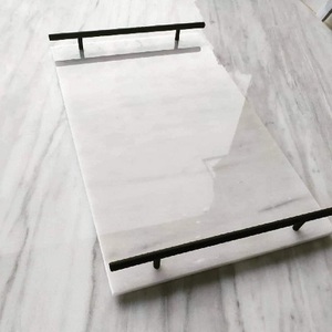 Bandeja de mármol para decoración del hogar de diseño único moderno con impresión personalizada de calidad increíble producto de buena calidad - Product Image 6