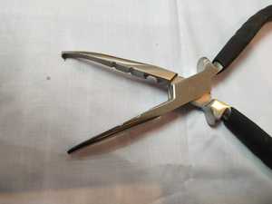 Herramienta de línea de pesca con mosca de acero inoxidable personalizada de alta calidad con logotipo personalizado - Product Image 3