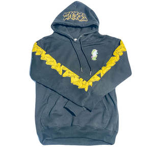 2024ฮู้ดผ้าฝ้าย100% เฮฟวี่เวทกำหนดได้เองสำหรับผู้ชายดีไซน์แฟชั่นงาน OEM พร้อมพิมพ์สกรีนใหม่ย้อมสีล้วนสำหรับฤดูหนาว - Product Image 6