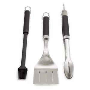 Ensemble d'outils de barbecue de précision en acier inoxydable et noir, 3 pièces, 6764 - Product Image 2