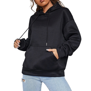 Vente en gros de sweat à capuche simple de qualité supérieure pour femmes sweat-shirt à capuche personnalisé fabricants simple à capuche - Product Image 1