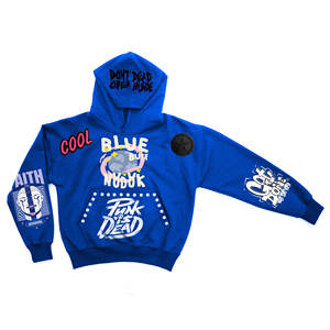 Sudadera con Capucha Extra Grande de Alta Calidad, 100% Algodón, Gruesa, para Hombre, Invierno, Felpa, Lisa, Teñida, con Logotipo Bordado - Product Image 3