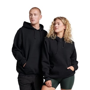 Sudadera con capucha de 500GSM Sudadera con capucha de gran tamaño Universal 100% algodón para hombres y mujeres personalizados - Product Image 6