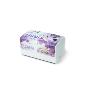 Mouchoirs jetables à 3 couches de qualité supérieure en pâte de bois vierge avec option de personnalisation du logo - Product Image 4