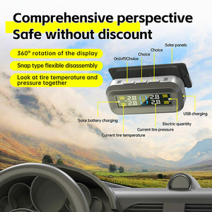 ระบบตรวจสอบแรงดันล<span class=keywords><strong>ม</strong></span>ยาง TPMS <span class=keywords><strong>4</strong></span> <span class=keywords><strong>ล้อ</strong></span> 5 บาร์ ความแม่นยำสูง ชาร์จพลังงานแสงอาทิตย์ พร้อ<span class=keywords><strong>ม</strong></span>ขายึดแบบถอดได้ 3 ชิ้น สำหรับ<span class=keywords><strong>รถ</strong></span>ยนต์ SUV - Product Image 4