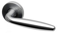 Poignée de porte élégante Vertex postmoderne durable pour appartement avec roses, en alliage de zinc, sécurité renforcée, garantie 1 an, design 3D