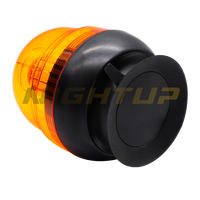 NIGHTUP 12V 24V Phare de signalisation robuste pour l'exploitation minière, camions et agriculture, lampe de balise LED haute puissance CE R10 ROHS IP65