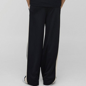 Pantalon de jogging rayé Me Pantalon de survêtement athlétique à la mode avec motif à rayures latérales, taille élastique et coupe ajustée Style Streetwear - Product Image 2