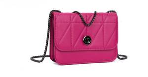 Borsa a Tracolla in Pelle con Catena per Donna - Product Image 6