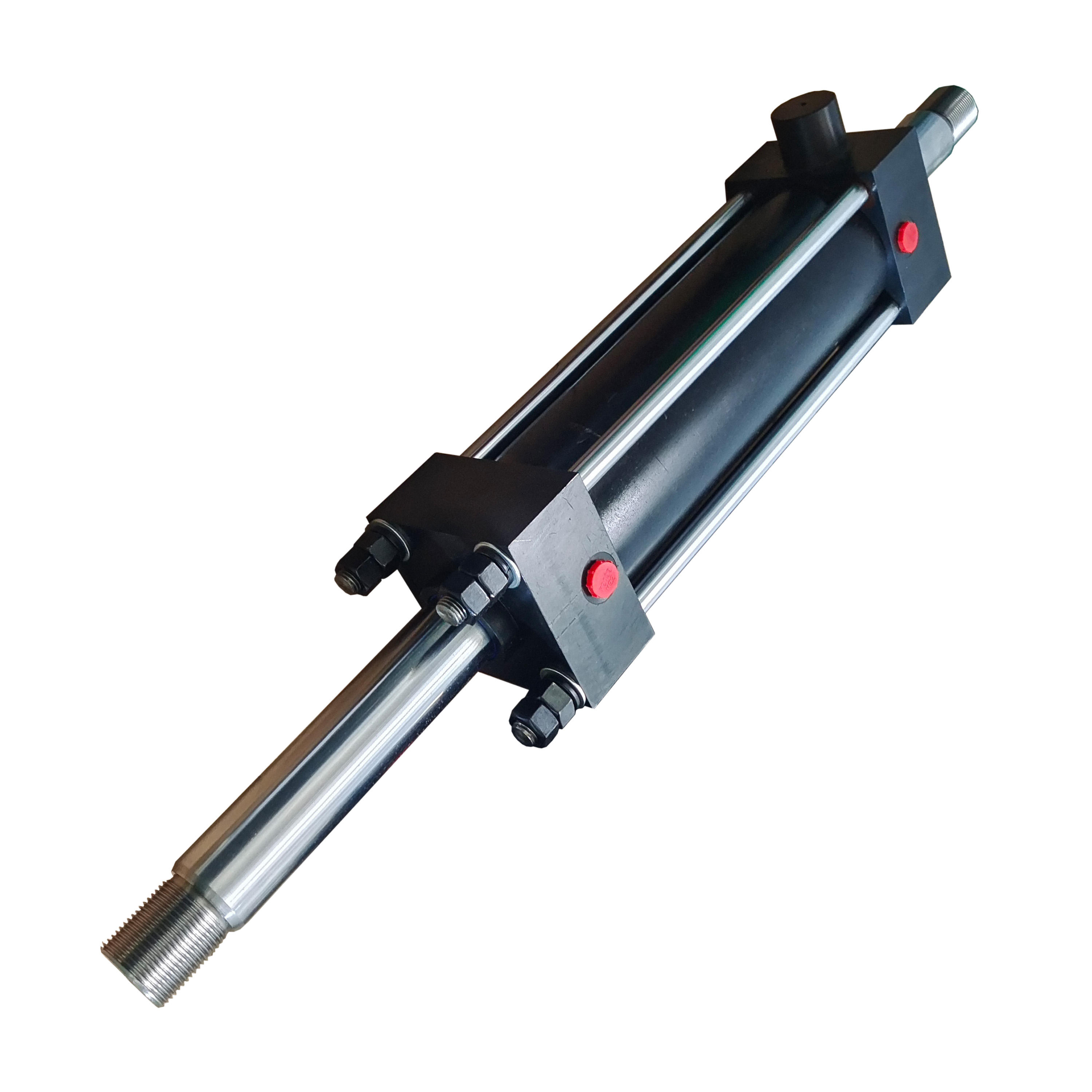 China Factory CNC Press Brake Industrial Automation Heavy Duty110 mm Bore Double Ended Tie Rod Hydraulic Piston Cylinder 15 A902e7bf925334e8dbe98927eb19d95744