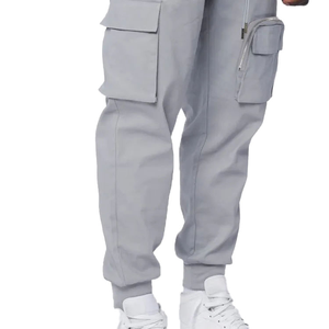 Pantalones Cargo Casuales Rectos para Hombre, Ligeros, con Logotipo Personalizado, de Alta Calidad, Transpirables, para Fitness, Deportes y Jogging - Product Image 2