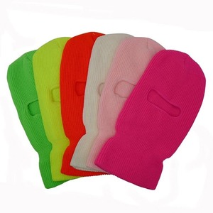 <b>Winter</b> Motorcycle Windproof Full Face Knit <b>Hats</b> Ski Mask <b>Men</b> Warm Wool Balaclava Embroidery <b>Winter</b> <b>Hats</b> Knitted Ski Mask - Product Image 1