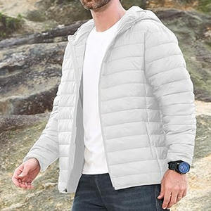 Chaquetas acolchadas con burbujas lisas de invierno con logotipo personalizado para hombre, chaquetas acolchadas con cuello levantado OEM con estampado personalizado para exteriores hechas por Dress Sports - Product Image 6