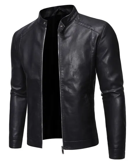 Leather Jacket custom Design OEM service high quality man's leather jacket with Bulk production facilities from Bangladesh