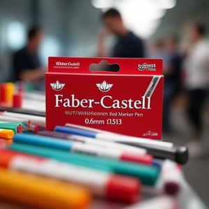Stylo marqueur rouge Faber-Castell MULTIMARK 1513 0,6 mm - Product Image 3