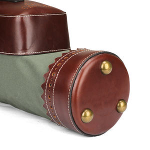 Bolsas de lápices de Golf de cuero de lona de estilo Vintage de nuevo diseño Bolsa dominical de carga de palos de Golf 2017 - Product Image 6