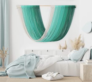 <b>Macrame</b> Door <b>Curtain</b>, Handmade <b>Macrame</b> Window <b>Curtain</b> , Outdoor Backyard Party Home Decor OEM Made in Vietnam - Product Image 4