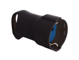 Base pneumatica bipolare nera con TTL e maniglia (Solera 5019AN) - Product Image 1