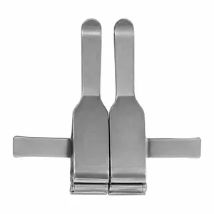 Pinzas Aproximadoras Quirúrgicas Manuales, Juego de Instrumentos para Cirugía Cardíaca, Acero Inoxidable de Grado Médico, Sin Marco, Doble - Product Image 1