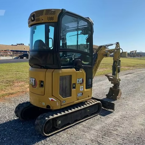 CAT Mini (jusqu'à 12,000 lbs) Excavatrices Machines de construction avec moteur PLC Mini Track Digger - Product Image 2