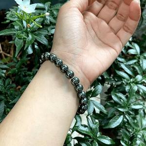 Fourniture directe en usine de bijoux en cristal de bracelet en hématite foncé pour la méditation ou le Reiki et l'usure quotidienne à prix réduit - Product Image 2