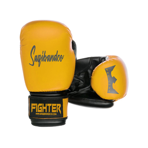 Guantes de boxeo de entrenamiento de cuero de vaca profesional Guantes de gimnasio y guantes de entrenamiento de kickboxing - Product Image 6