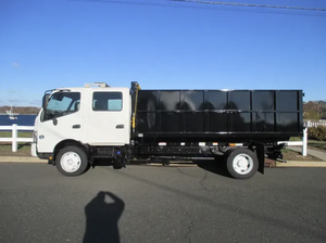 ¡COMPRA AHORA! Manipuladores de servicio pesado para camiones volquete HINO195 CREW de 4 puertas y cabina doble de 2017 - Listos para enviar. - Product Image 4