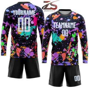 2025 Vêtements de football personnalisables Uniforme respirant et confortable fabriqué au Pakistan - Product Image 6