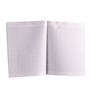 Cahier à grille français personnalisable Pages de règles françaises marginales à couverture souple mince, parfait pour l'écriture <span class=keywords><strong>cursive</strong></span> - Product Image 3