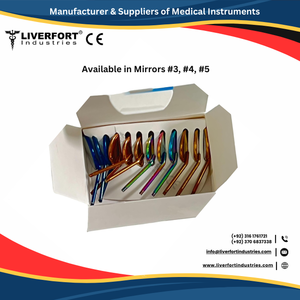 New Đơn Giản #5 Của Nhãn Hiệu <span class=keywords><strong>12</strong></span>-Mảnh Phổ Thép Không Gỉ Chống Sương Mù Class II Nha Khoa Miệng Gương Cho Nha Sĩ CE - Product Image 6