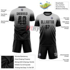 Uniformes de entrenamiento de fútbol transpirables de alta calidad para hombre, camiseta de fútbol con sublimación personalizada, chaleco, pantalones cortos, incluye logotipo con nombre - Product Image 2