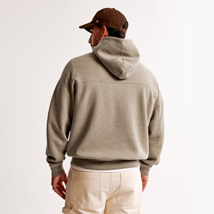 Sudadera con Capucha de Felpa 100% Algodón Grueso Hecha a Medida para Hombre, Corte Regular, Tinte Liso, Impresión Digital, Servicio OEM, Temporada de Invierno - Product Image 5