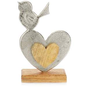 Ornement d'oiseaux jumeaux fabriqué à la main Design Unique forme d'oiseau décor à la maison de haute qualité pour étagère ou table décorations de noël - Product Image 2