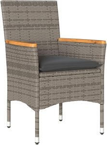 Vente directe d'usine ensemble table à manger et chaises chaise et table d'extérieur meubles en rotin boîtes en carton Phu Linh grossiste - Product Image 3
