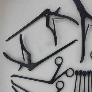 Curette osseuse laminectomie instruments orthopédiques chirurgicaux enduits noirs 16 pièces instruments chirurgicaux de qualité allemande - Product Image 3