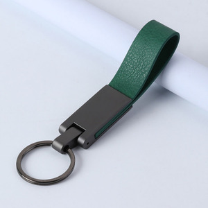 จำนวนมากโลโก้ที่กำหนดเองเลเซอร์สลักพิมพ์หนังโลหะชื่อพวงกุญแจ - Product Image 5